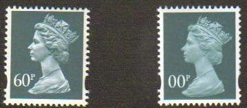 2005-07 - GB - 00p Steel-Blue (60p) MNH